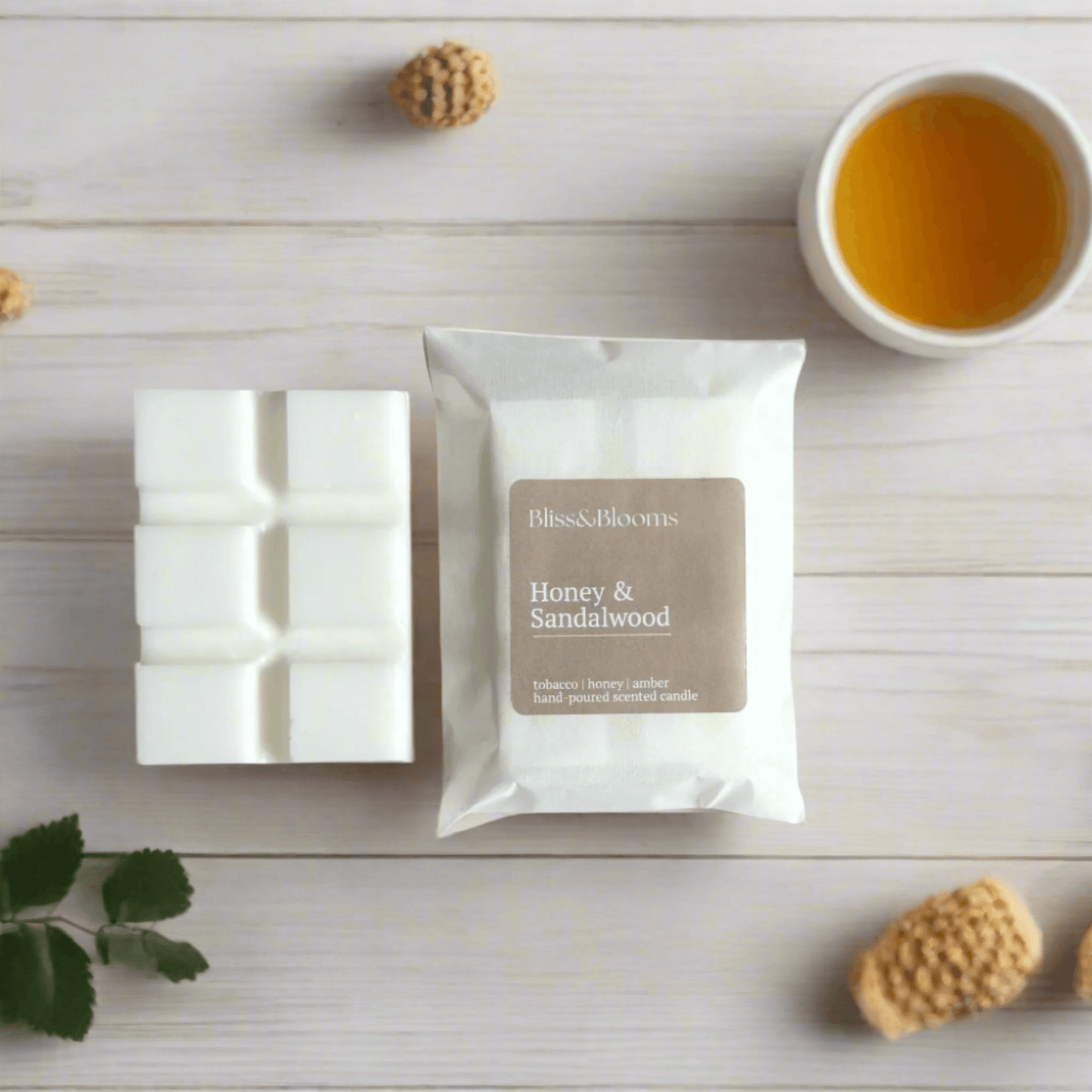 Honey & Sandalwood Scented Wax Melts