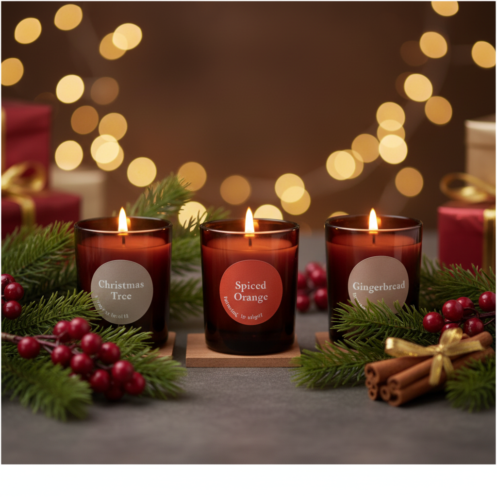 Christmas Votive Candle