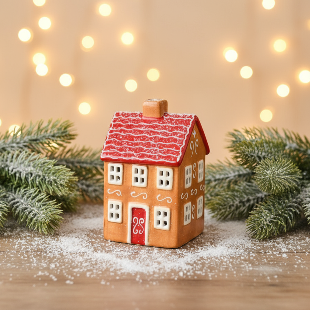 Gingerbread T-Light House