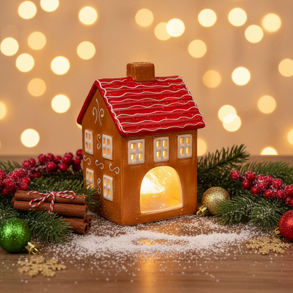 Gingerbread T-Light House